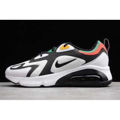 Nike Air Max 200 Beyaz / Siyah / Açık Kırmızı Koşu Ayakkabısı Türkiye - 3B0ZTSPE